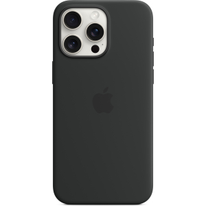 Apple Mt1M3Zm/A Apple Silicone Case With Magsafe Iphone 15 Pro Max Black