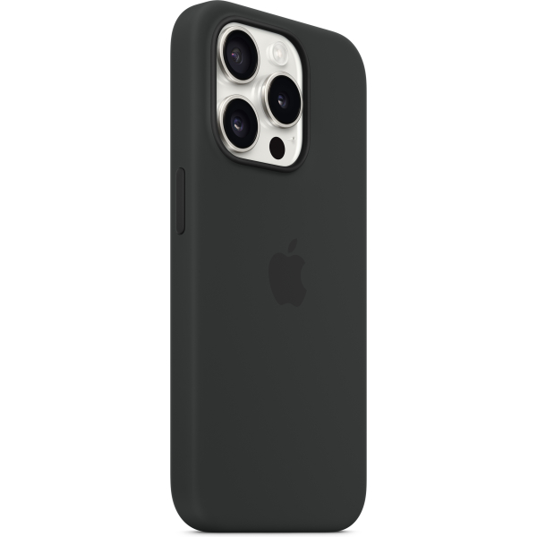 Apple Mt1M3Zm/A Apple Silicone Case With Magsafe Iphone 15 Pro Max Black - Afbeelding 2