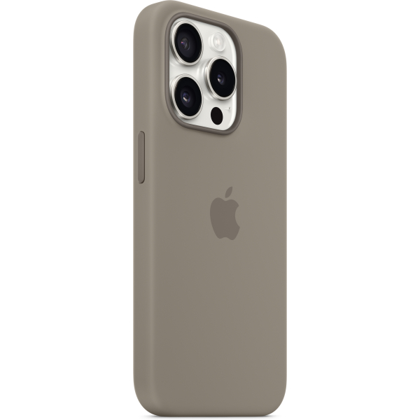 Apple Mt1Q3Zm/A Apple Silicone Case With Magsafe Iphone 15 Pro Max Clay - Afbeelding 2