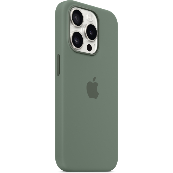 Apple Mt1X3Zm/A Apple Silicone Case With Magsafe Iphone 15 Pro Max Cypress - Afbeelding 2