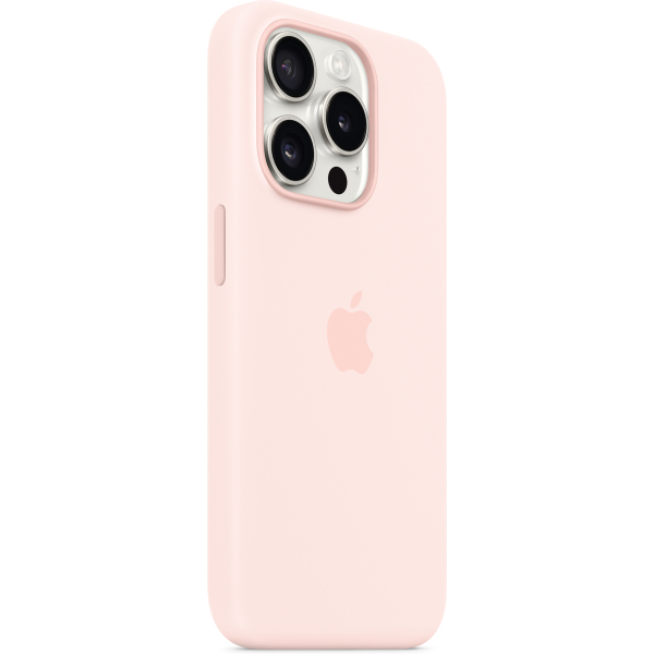 Apple Mt1U3Zm/A Apple Silicone Case With Magsafe Iphone 15 Pro Max Light Pink - Afbeelding 2
