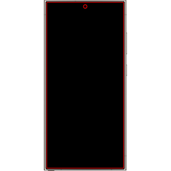Mobilize Glass Screen Protector - Black Frame - Samsung Galaxy S24 Ultra 5G - Afbeelding 2