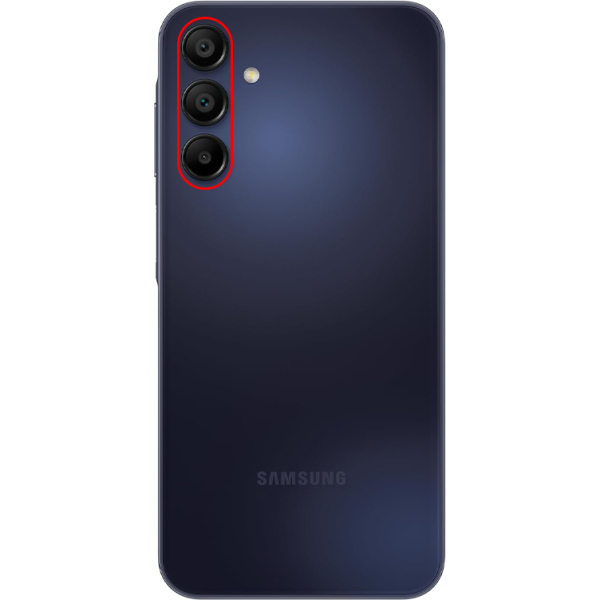 Mobilize Glass Screen Protector For Camera Samsung Galaxy A15 4G/5G - Afbeelding 2