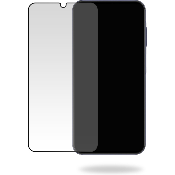 Mobilize Glass Screen Protector - Black Frame - Samsung Galaxy A25 5G
