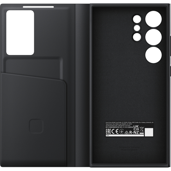 Samsung Ef-Zs928Cbegww Samsung Smart View Wallet Case Galaxy S24 Ultra 5G Black - Afbeelding 4