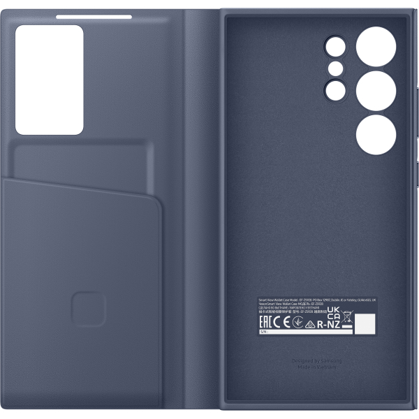 Samsung Ef-Zs928Cvegww Samsung Smart View Wallet Case Galaxy S24 Ultra 5G Violet - Afbeelding 4