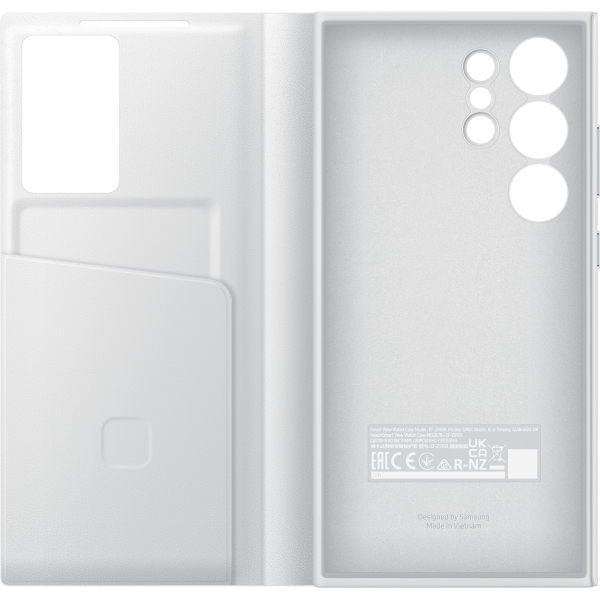 Samsung Ef-Zs928Cwegww Samsung Smart View Wallet Case Galaxy S24 Ultra 5G White - Afbeelding 4