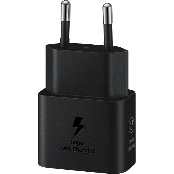 Samsung Ep-T2510Xbegeu Samsung Usb-C Pd Wall Charger 25W + Usb-C Cable Black - Afbeelding 3