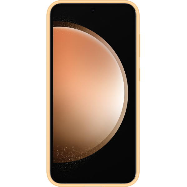 Samsung Ef-Ps711Toegww Samsung Silicone Cover Galaxy S23 Fe 5G Apricot - Afbeelding 2
