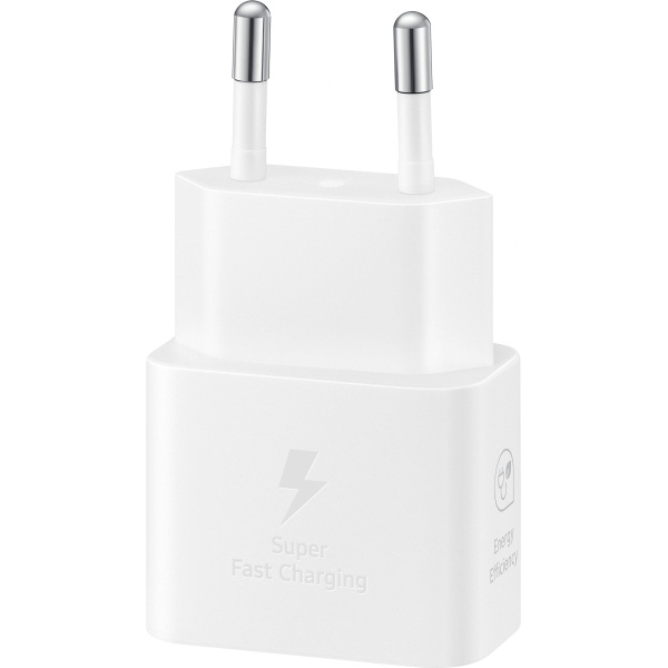 Samsung Ep-T2510Nwegeu Samsung Usb-C Pd Wall Charger 25W White Bulk - Afbeelding 2