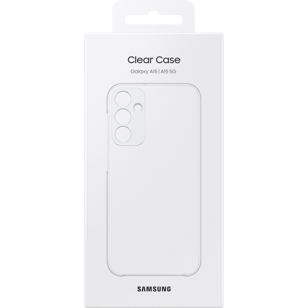 Samsung Ef-Qa156Ctegww Samsung Clear Case Galaxy A15 4G/5G Transparent - Afbeelding 6