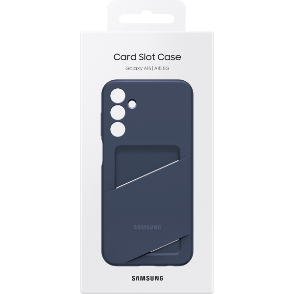 Samsung Ef-Oa156Tbegww Samsung Card Slot Case Galaxy A15 4G/5G Blue Black - Afbeelding 6