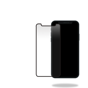 Mobilize Privacy Glass Screen Protector - Black Frame - For Apple Iphone 12/12 Pro