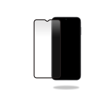 Mobilize Privacy Glass Screen Protector - Black Frame - For Samsung Galaxy A14 4G/5G
