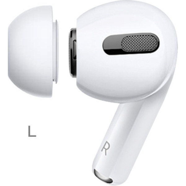 Xccess Silicon Replacement Ear Tips For Airpod Pro 1/2 Size L (1 Pair) White - Afbeelding 2