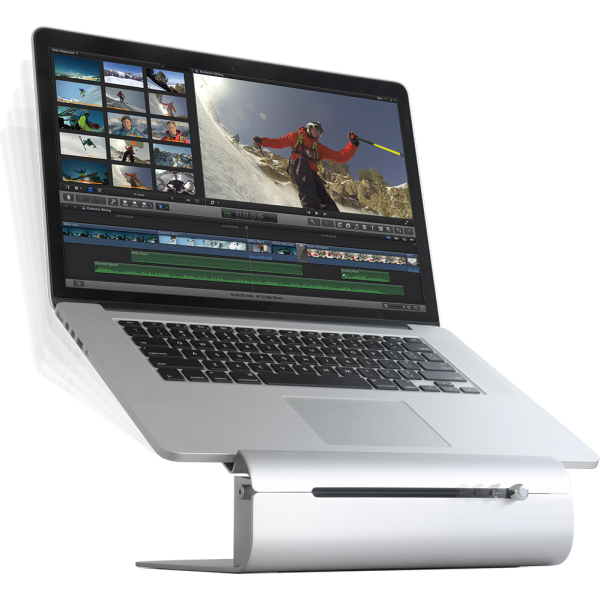 Rain Design Ilevel2 Adjustable Laptop Stand Space Grey - Afbeelding 2