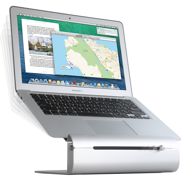Rain Design Ilevel2 Adjustable Laptop Stand Space Grey - Afbeelding 4
