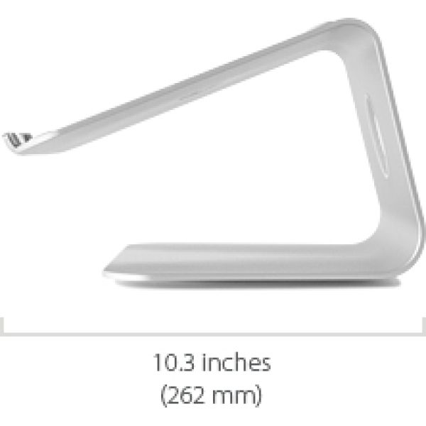 Rain Design Mstand 360 Laptop Stand + Swivel Base Black - Afbeelding 6