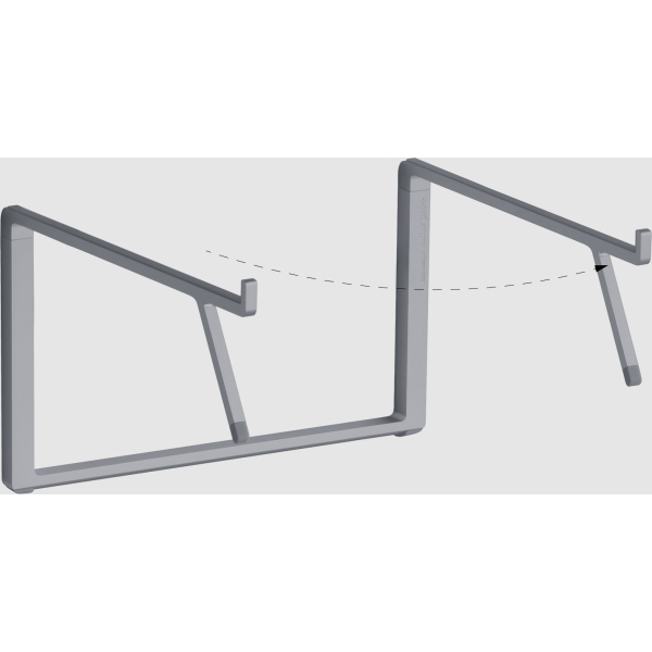 Rain Design Mbar Pro+ Foldable Laptop Stand Silver - Afbeelding 5