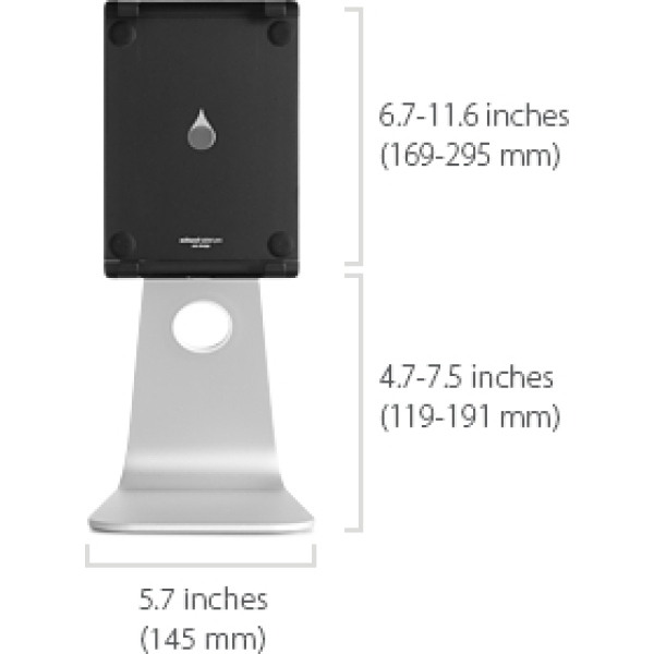 Rain Design Mstand Tablet Pro Stand Space Grey - Afbeelding 4