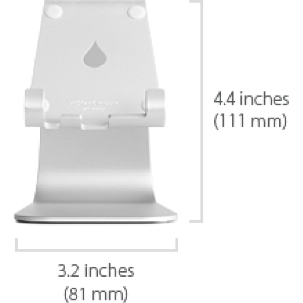 Rain Design Mstand Mobile Stand Silver - Afbeelding 4