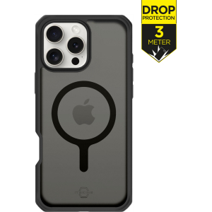 Itskins Level 2 Hybridmagfrost_R For Apple Iphone 16 Pro Max Black
