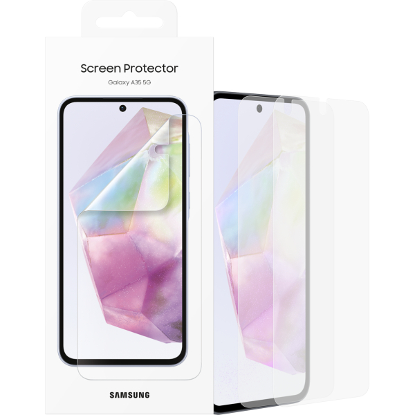 Samsung Ef-Ua356Ctegww Samsung Screen Protector Folie (2 Stuks) Galaxy A35 5G - Afbeelding 4