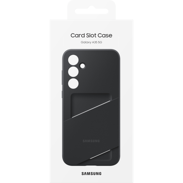 Samsung Ef-Oa356Tbegww Samsung Card Slot Case Galaxy A35 5G Black - Afbeelding 6