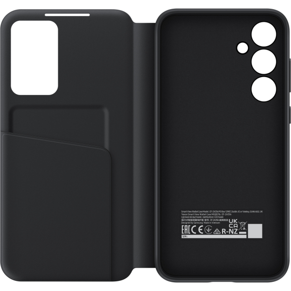Samsung Ef-Za356Cbegww Samsung Smart Clear View Cover Galaxy A35 5G Black - Afbeelding 4