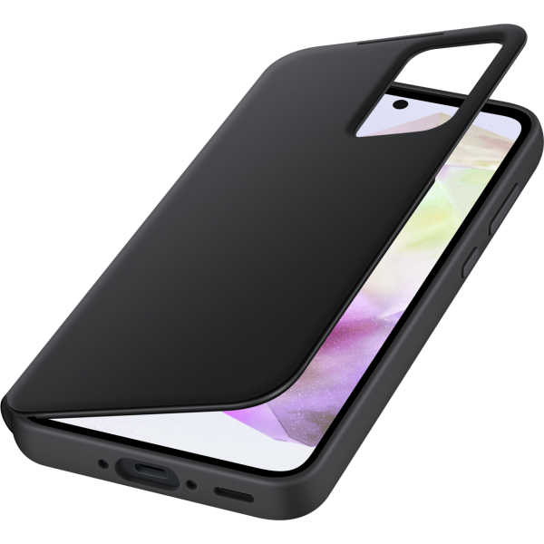 Samsung Ef-Za356Cbegww Samsung Smart Clear View Cover Galaxy A35 5G Black - Afbeelding 5