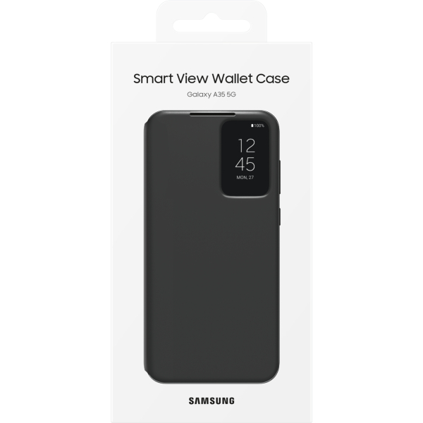 Samsung Ef-Za356Cbegww Samsung Smart Clear View Cover Galaxy A35 5G Black - Afbeelding 6