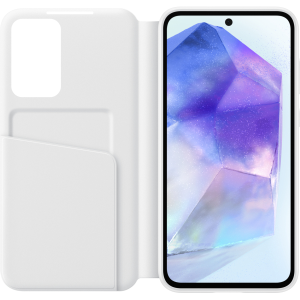 Samsung Ef-Za556Cwegww Samsung Smart Clear View Cover Galaxy A55 5G White - Afbeelding 3