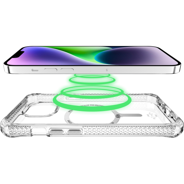 Itskins Level 2 Hybridmagclear_R For Apple Iphone 13 Transparent - Afbeelding 6