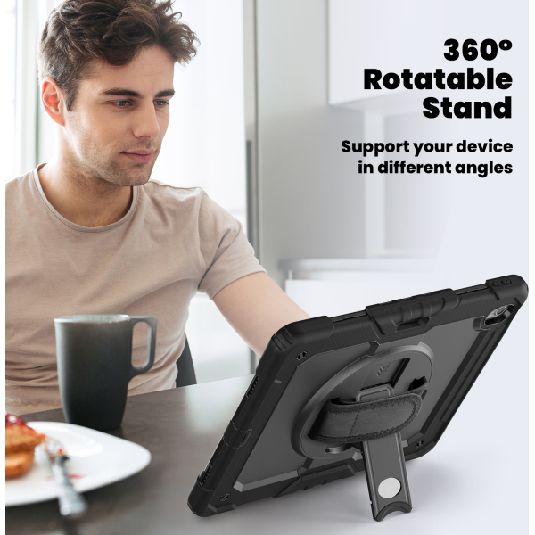 Xccess Survivor Essential Case Apple Ipad Air 13 (2024/2025) Black (Screenless) - Afbeelding 3