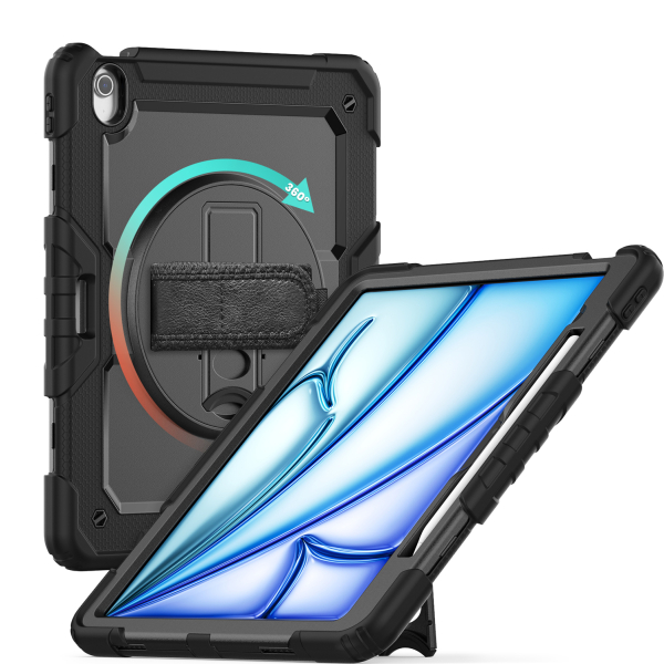 Xccess Survivor Essential Case Apple Ipad Air 13 (2024/2025) Black (Screenless) - Afbeelding 5