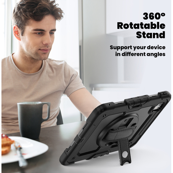 Xccess Survivor Essential Case Apple Ipad Pro 11 (2024) Black (Screenless) - Afbeelding 3
