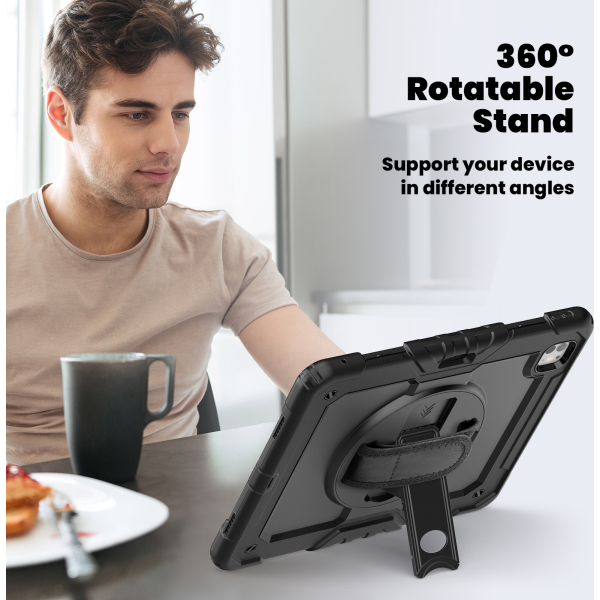 Xccess Survivor Essential Case Apple Ipad Pro 13 (2024) Black (Screenless) - Afbeelding 3