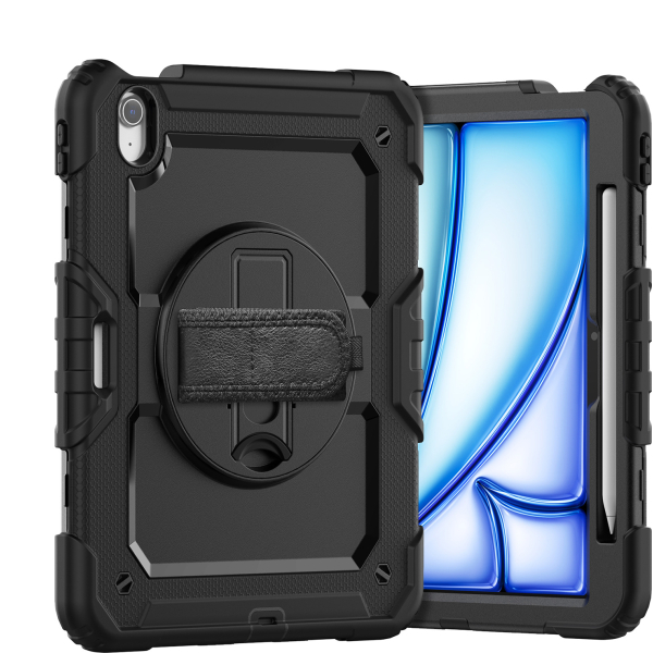 Xccess Survivor All-Round Case Apple Ipad Air 11 (2024/2025) Black (Screenless)