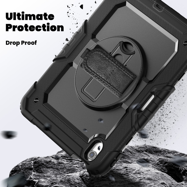 Xccess Survivor All-Round Case Apple Ipad Air 11 (2024/2025) Black (Screenless) - Afbeelding 3