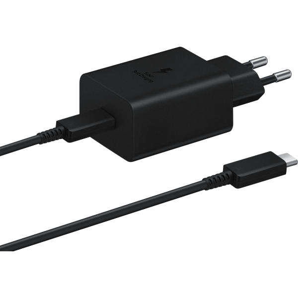 Samsung Ep-T4511Xbegeu Samsung Usb-C Pd Wall Charger 45W + Usb-C Cable Black