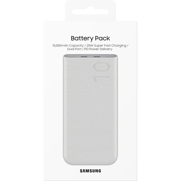 Samsung Eb-P3400Xuegeu Samsung Battery Pack 10.000 Mah 25W Beige - Afbeelding 7