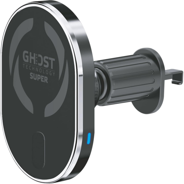 Celly Ghostsupermag Magsafe Wireless Car Charger Holder Black - Afbeelding 2