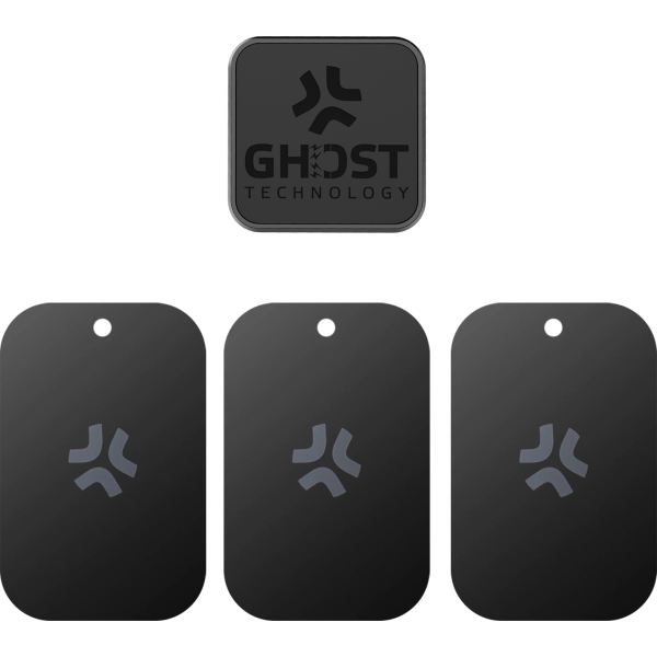 Celly Ghostfix Universal Magnetic Car Holder + 3 Metal Plates Xl Black - Afbeelding 8