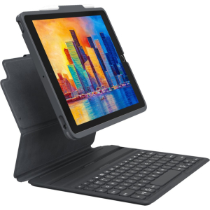 Zagg Pro Keys Bluetooth Keyboard Case For Apple Ipad 10.9 (2022)/Ipad 11 (2025) Qwerty Black