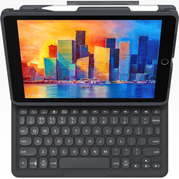 Zagg Pro Keys Bluetooth Keyboard Case For Apple Ipad 10.9 (2022)/Ipad 11 (2025) Qwerty Black - Afbeelding 2