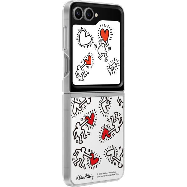 Samsung Ef-Zf741Cwegww Samsung Flipsuit Case Galaxy Z Flip6 Clear/White - Afbeelding 3