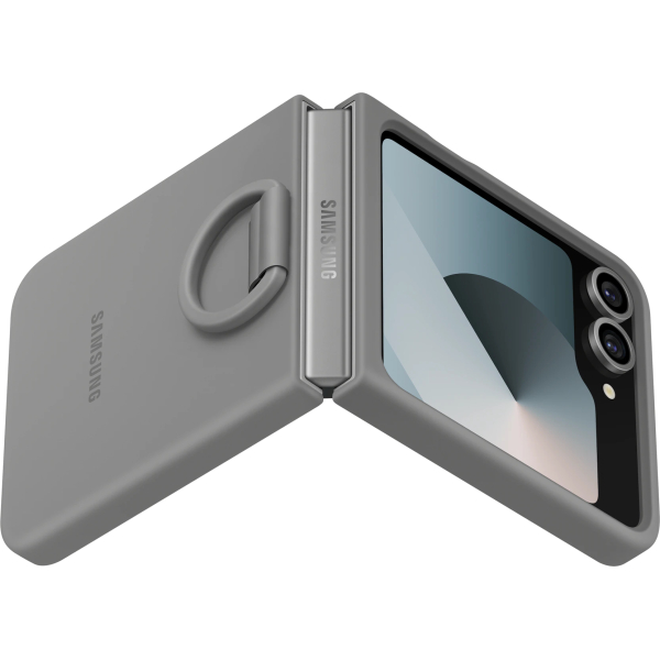 Samsung Ef-Pf741Tjegww Samsung Silicone Cover With Ring Galaxy Z Flip6 Grey - Afbeelding 6