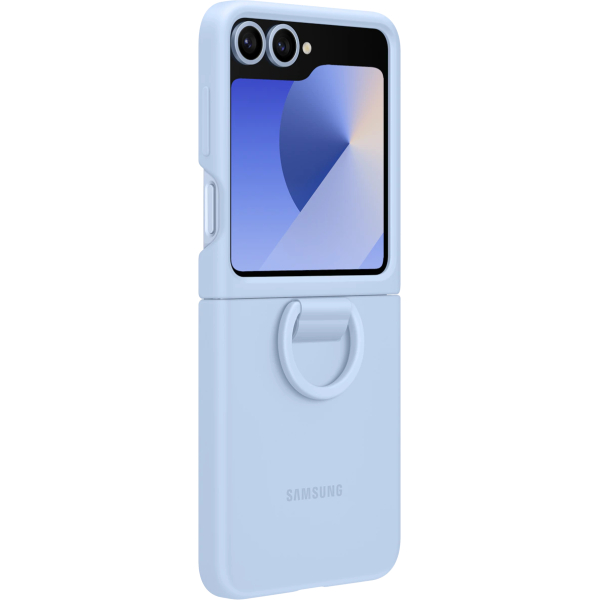 Samsung Ef-Pf741Tlegww Samsung Silicone Cover With Ring Galaxy Z Flip6 Blue - Afbeelding 3