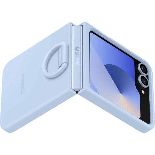 Samsung Ef-Pf741Tlegww Samsung Silicone Cover With Ring Galaxy Z Flip6 Blue - Afbeelding 6