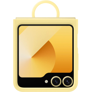 Samsung Ef-Pf741Tyegww Samsung Silicone Cover With Ring Galaxy Z Flip6 Yellow